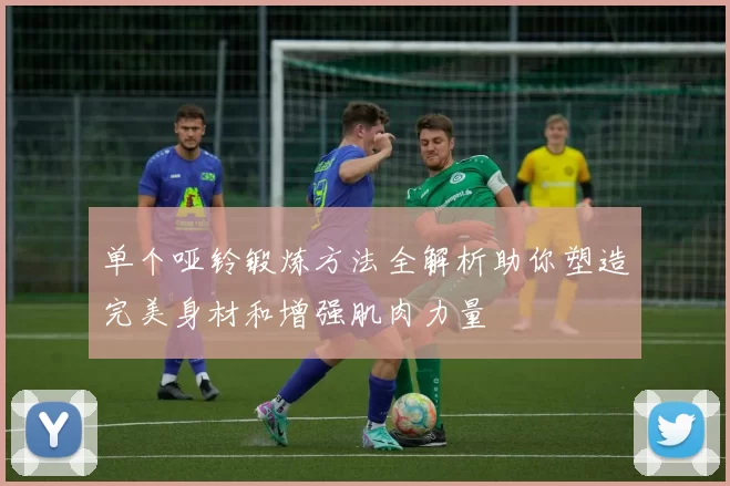 单个哑铃锻炼方法全解析助你塑造完美身材和增强肌肉力量